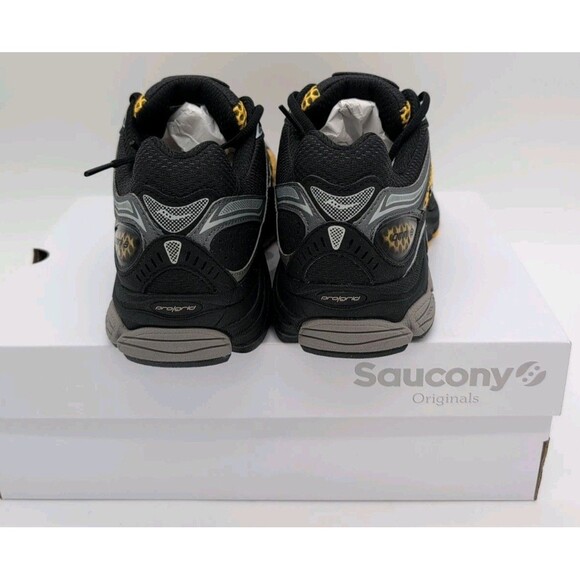 Saucony PROGRID OMNI 9 Gold/Carbon S70739-66 M 10/W 11.5 Hiking Trail Shoes - Picture 8 of 13